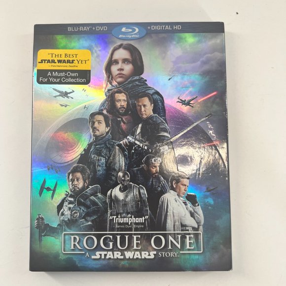 Rogue One A Star Wars Story Blu-Ray DVD Rated PG-13 - Picture 1 of 7